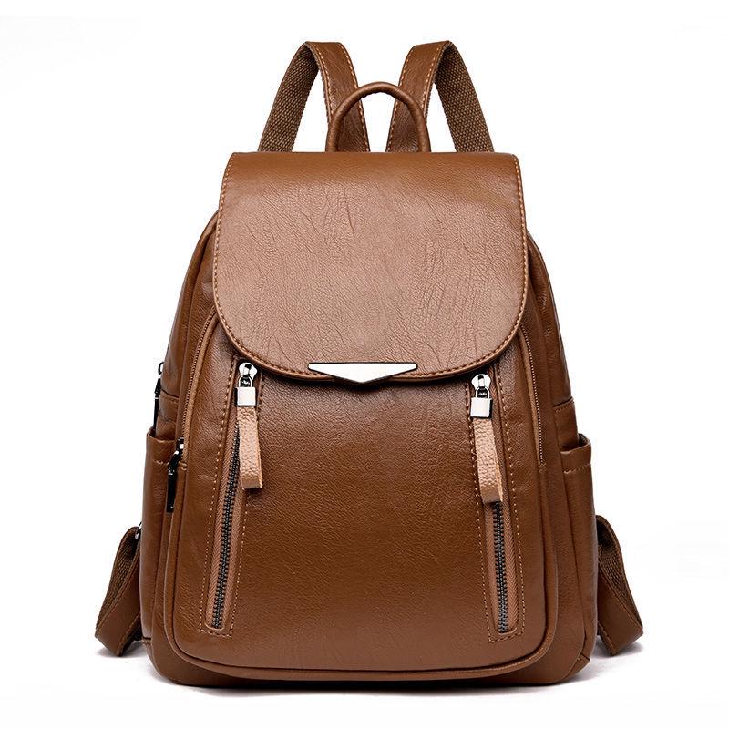 VITATA Sac à Dos Femme Élégant en Cuir PU – Grande Capacité, Style VITATA Sac à Dos Femme Élégant en Cuir PU – Grande Capacité, Style