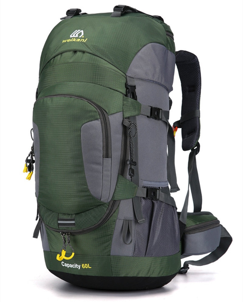 Sac à Dos Randonnée 60L IGOLUMON Avec Housse De Pluie - Trekking, Camping, Voyage