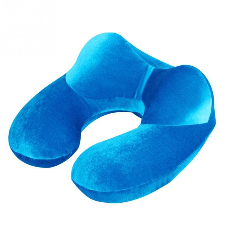 Coussin gonflable bleu