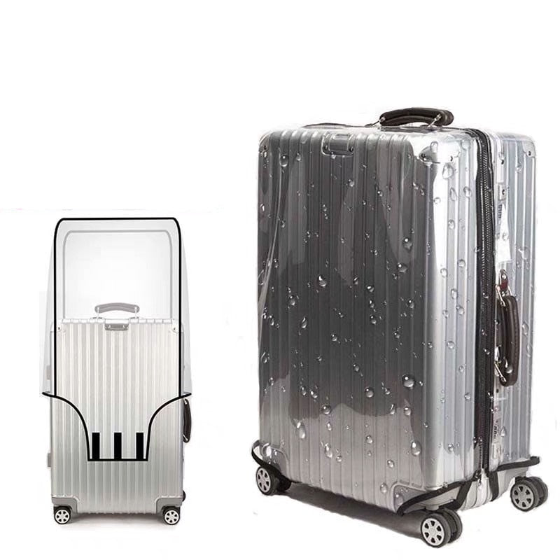 Housse de valise étanche transparente
