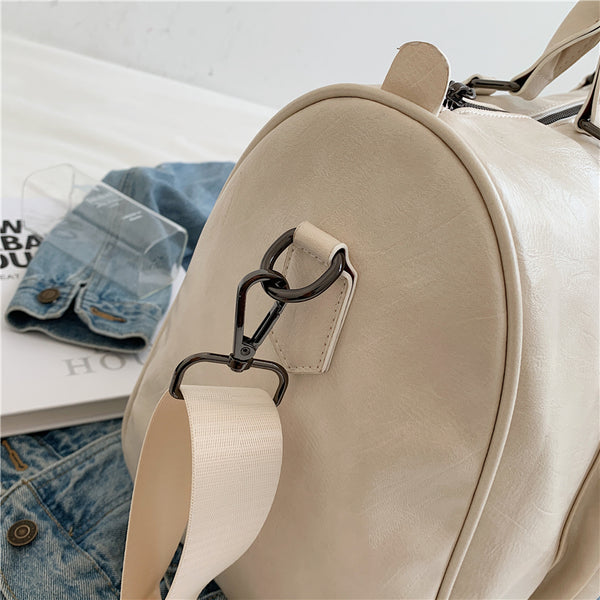 Sac de voyage en cuir femme