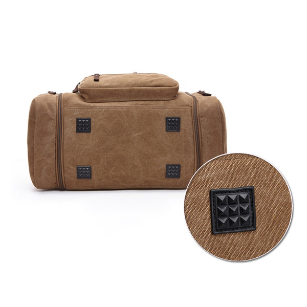 Sac de voyage vintage pour homme protections