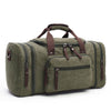 Sac de voyage vintage pour homme vert