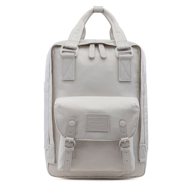 Sac à dos femme tendance ordinateur gris