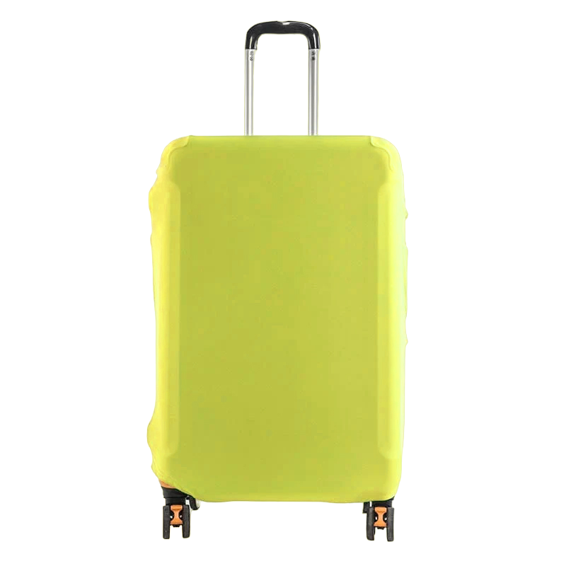 Housse pour valise couleur jaune