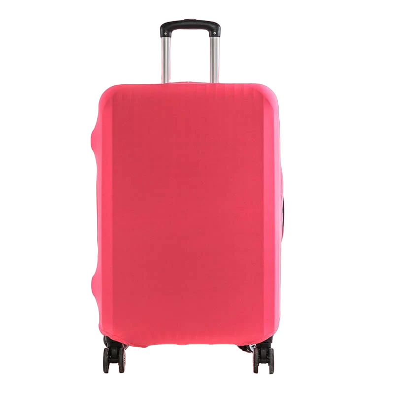 Housse pour valise couleur rose