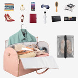 Sac de voyage femme cuir avec rangement capacité