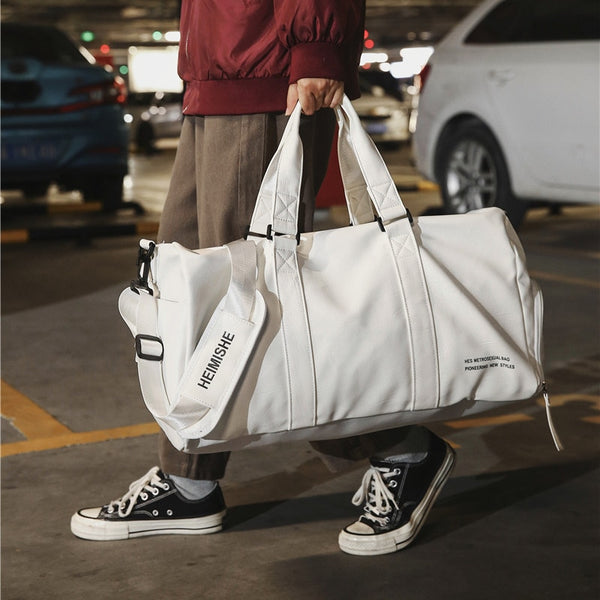 Sac de voyage homme sport blanc lifestyle