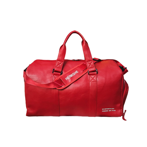 Sac de voyage homme sport rouge