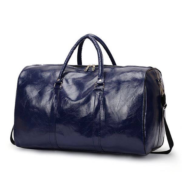 Sac de voyage vintage bleu