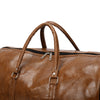 Sac de voyage vintage marron fermeture