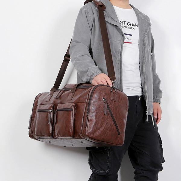 Sac de voyage homme rétro