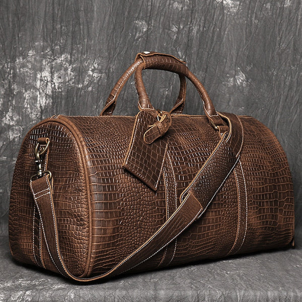 Sac de voyage cuir cabine avion