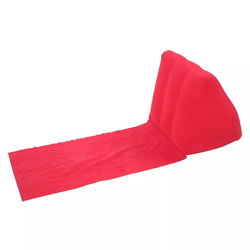 Coussin gonflable rouge