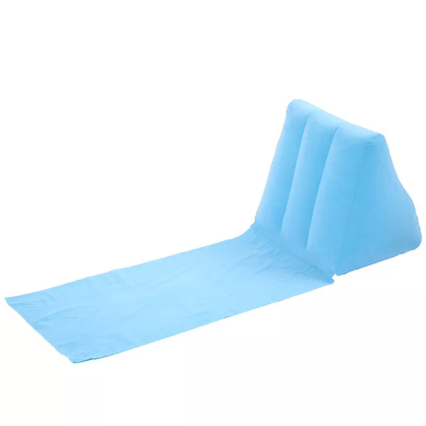 Coussin gonflable bleu