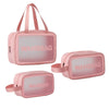 Trousse de toilette transparente