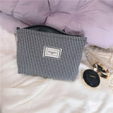 Trousse de toilette femme tissu