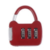 Cadenas valise a chiffres rouge