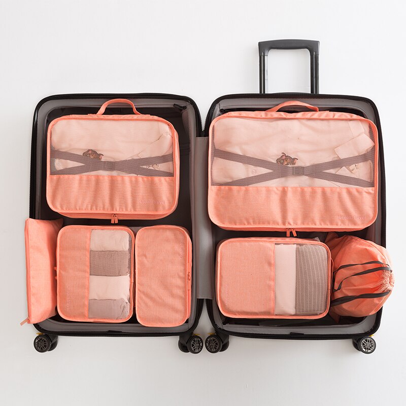 Organisateur de valise cabine - Orange