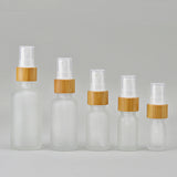 Flacon voyage transparent