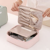 Trousse de maquillage avec compartiment
