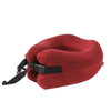 Coussin de voyage rouge