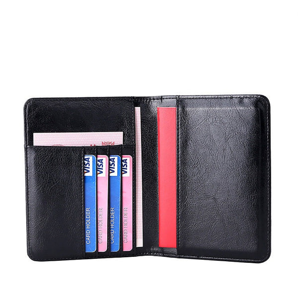 Etui passeport cuir homme