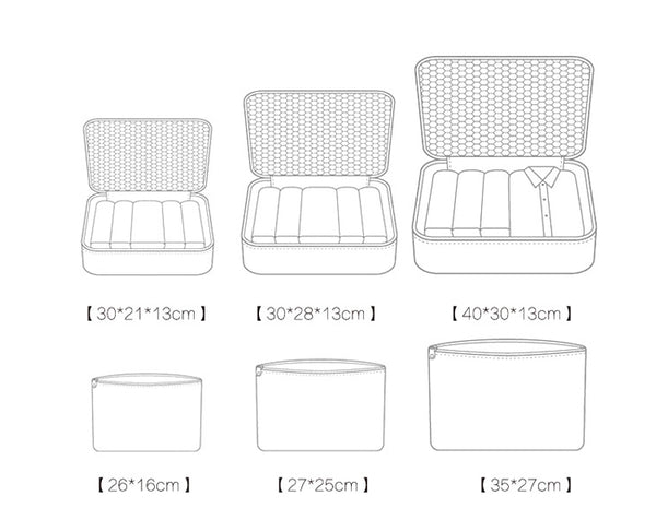 Set organisateur de valise