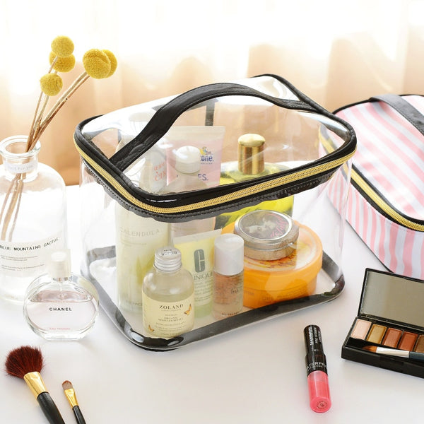 Grande trousse de toilette avec compartiment