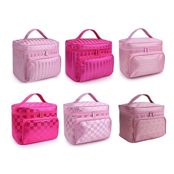 Trousse de toilette rose