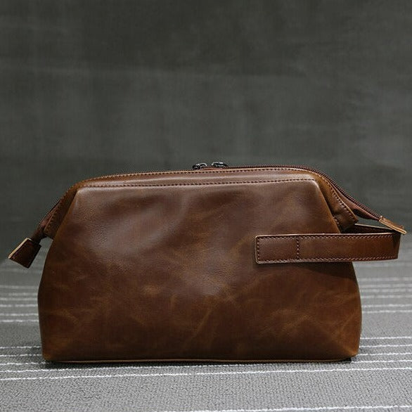 Laurin' Trousse De Toilette De Voyage Homme Cuir Vintage Laurin' Trousse De Toilette De Voyage Homme Cuir Vintage