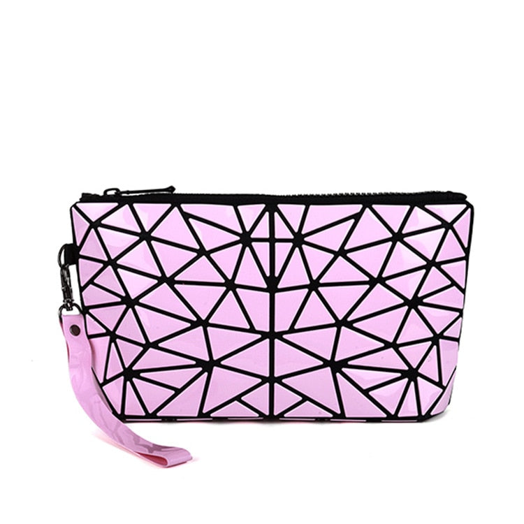 Trousse de maquillage pochette rose