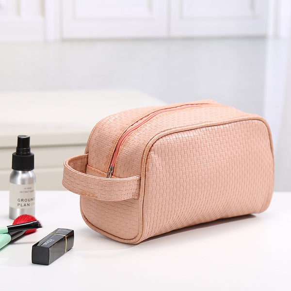 Trousse de toilette cuir femme