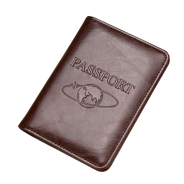 Etui passeport cuir homme