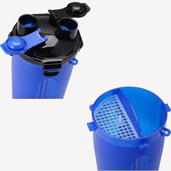 Gourde pour chien avec receptacle