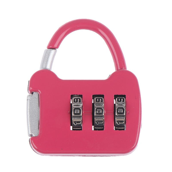 Cadenas valise a chiffres rose