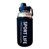 Gourde en verre bouchon sport