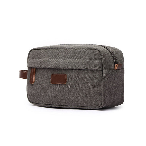 Trousse de toilette homme gris