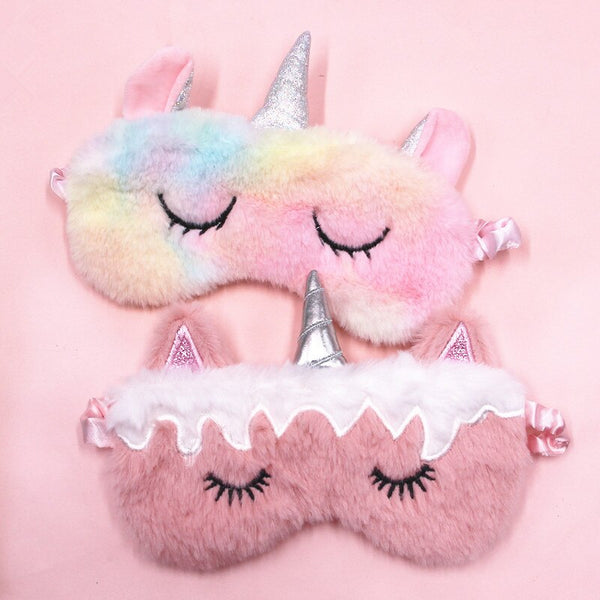 Masque de nuit licorne