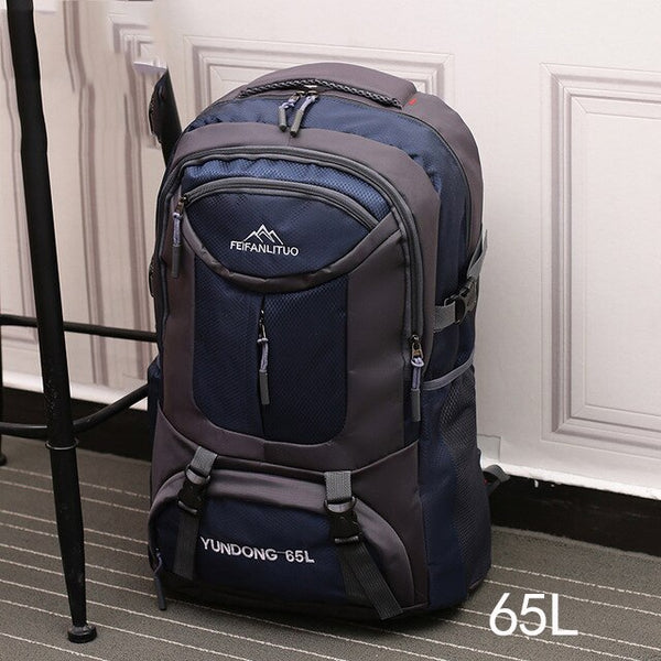 Sac randonnée bleu 65L