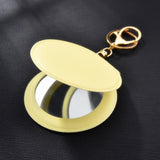 Miroir de poche porte clé