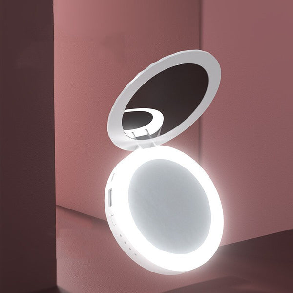 Miroir de poche led