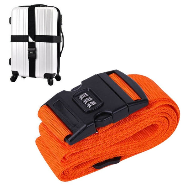 Sangle pour valise avec code orange