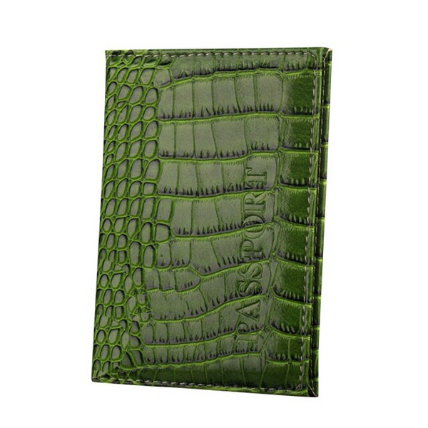 Etui passeport croco